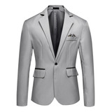 Traje Saco Blazer Hombre Business Casual Moda Caballero