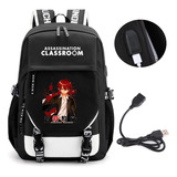 Anime Murder Classroom Duffel Bag Around Big Layer Banks