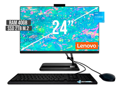 Todo En Uno Lenovo Aio Intel Core I3 1215u Ssd 2tb+ Ram 40gb