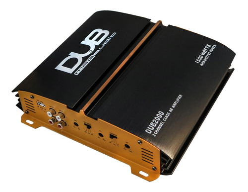 Amplificador Para Auto 1500w Dub 2 Canales Profesional Pro