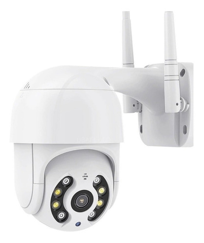 Câmera De Segurança Wi-fi Externa Noturna Branca A8