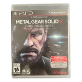 Metal Gear Solid V: Ground Zeroes Ps3