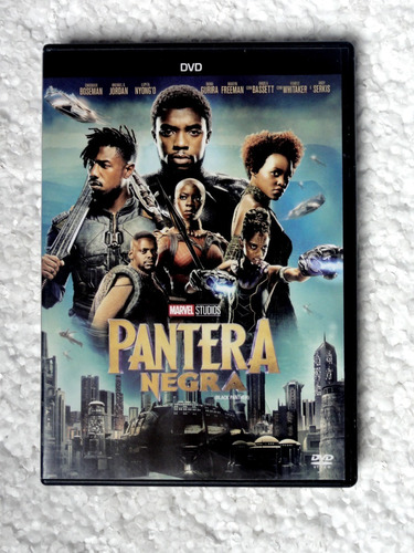 Dvd Pantera Negra (2018) Original 