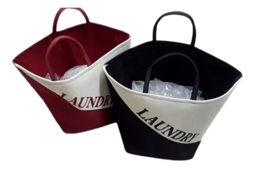 Cesto Laundry Para Ropa Sucia O Limpia Juguetes Tela Oferta!