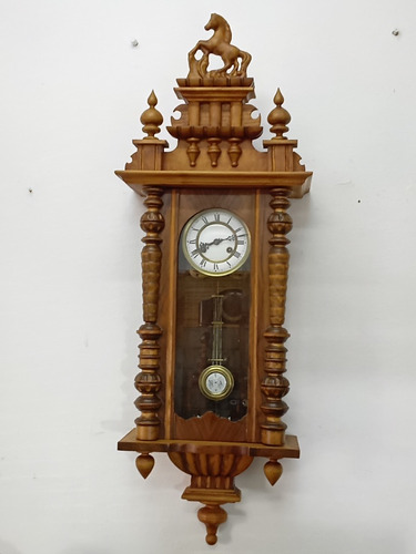 Reloj Antiguo De Pared Kienzle A Péndulo Circa 1920 