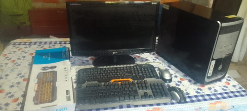 Computador Monitor + Torre + Teclado Y Raton Gamer + Regalos