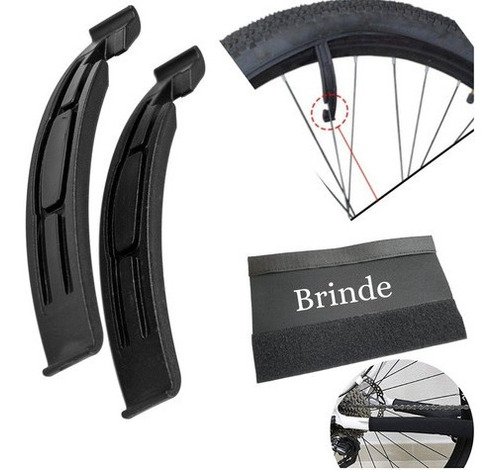 Espatula Nylon Remoção Camara Bicicleta Pneu Bike