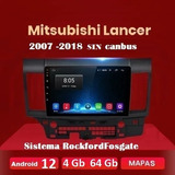 Estéreo Mitsubishi Lancer 10 Pulgadas Android Wifi Usb 64 Gb