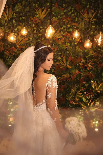 Vestido De Noiva Longo Stephanie Cachapuz Casamento Festa