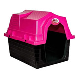 Casa Casinha Para Cachorro Raça Poodle Toy Nº4 Rosa