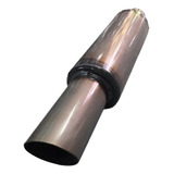 Silenciador Muffler Tipo Hks Bellasilens Salida De 3 Pulgada