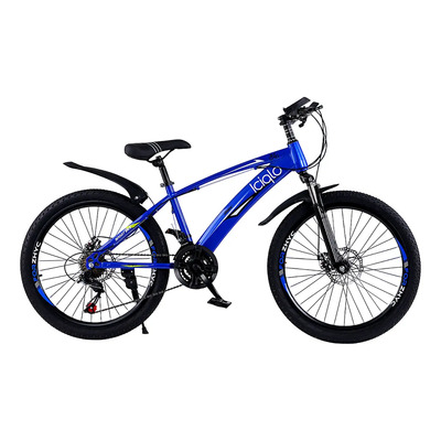 Bicicleta Montaña Alemine Rodada 24 21 Velocidades Frenos Disco | Meses sin interés