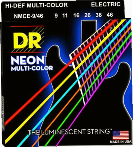 Dr Strings Hi-def Neon Cuerdas Para Guitarra Eléctrica