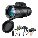 Monocular De Alta Potencia 80x100 Para Smartphone, Compacto