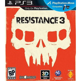 Resistance 3 / Jogo Play3 / Semi-novo Game Playstation 3