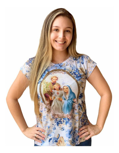 T Shirt Ágape Feminina Da Sagrada Família 