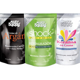 Kit Doy Pack X250g Argan + Keratina + Shock Acido X3 Unid