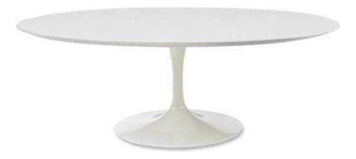 Mesa De Jantar Tulipa Saarinen Oval 160x90 Cm Laqueado