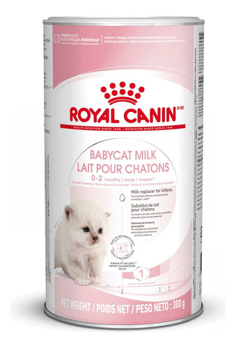 Royal Canin Babycat Milk Leche Gatitos Con Mamila 300 Gr