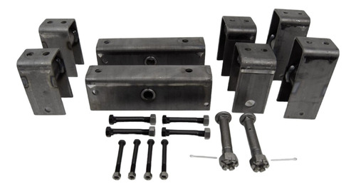 Kit De Suspension Remolque/traila Tandem Doble Eje +14000 Lb