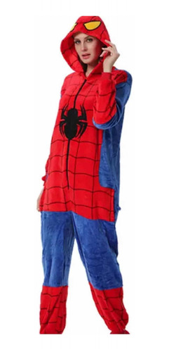 Pijama Mameluco Disfraz Tipo Spider-man Spiderman