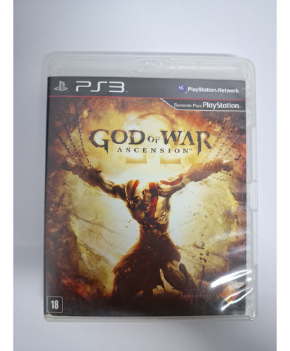 God Of War Ascension Ps3 Mídia Física Completo Ótimo Estado