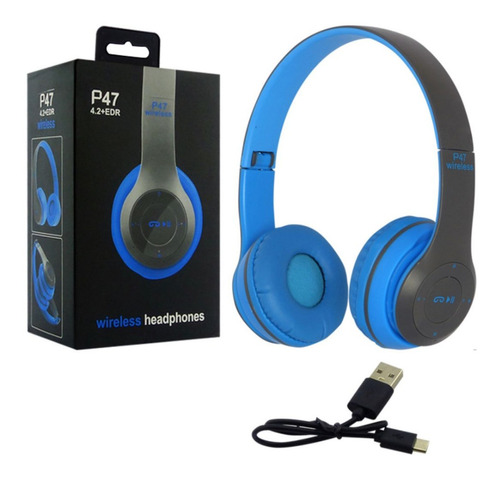 Audifonos Cintillo Bluetooth, P47 Con Fm/tf/microfono