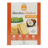 Biscoito Bolacha Coco Sem Glúten Sem Açúcar Belfar 84g