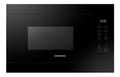 Microondas Grill Samsung Mg22m8054a Negro 22l Nuevo 3 Cts