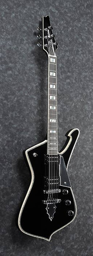 Guitarra Eléctrica Ibanez Ps120 De Arce Black Con Diapasón De Ébano