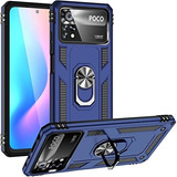 Funda Reforzada Anillo Compatible Con Pocophone  Poco X4 Pro