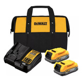 Kit 1 Cargador Dcb107 + 2 Dcbp520 Powerstack Dewalt