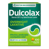 Tabletas Laxantes Dulcolax Bisacodilo 5 Mg 100ct
