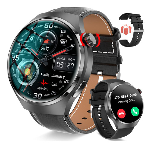 Reloj Inteligente Hombre Impermeable Llamada Bluetooth Ip68