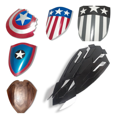 Capitan America Infinity War Escudos De Plastico Tamaño Adul