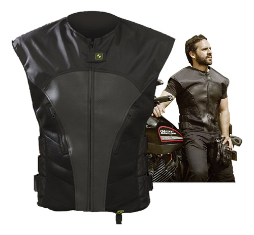 Chaleco Motociclista Airbag Bolsa De Aire Harley Chooper