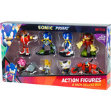 Sonic Prime Figuras De Accion Pack 8 Serie De Netflix