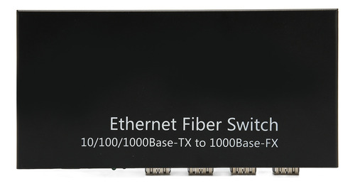 Transceptor De Fibra Sfp Ethernet De Hasta 120 Km, 4 Puertos