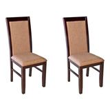 Set De 2 Sillas De Madera Praga, Muebles El Angel