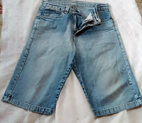 Bermuda Levi's Blue Mujer/adolescente Talle 28