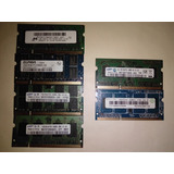 Memorias (para Laptop) Varias (ddr3 Y Ddr2 De 1gb Y 2gb) 