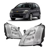 Juego Opticas Chevrolet Meriva Regulacion Manual (x2)