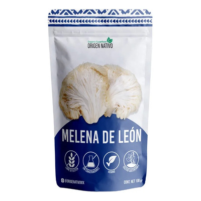 Hongo Melena De León Orgánico Vegano En Polvo 100gr | Envío gratis
