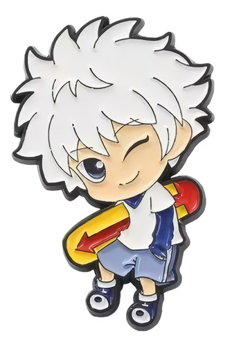 Pins De Killua Zoldyck / Hunter X Hunter / Broches Metálicos