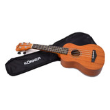 Ukelele Concierto Korner Sapele Con Funda