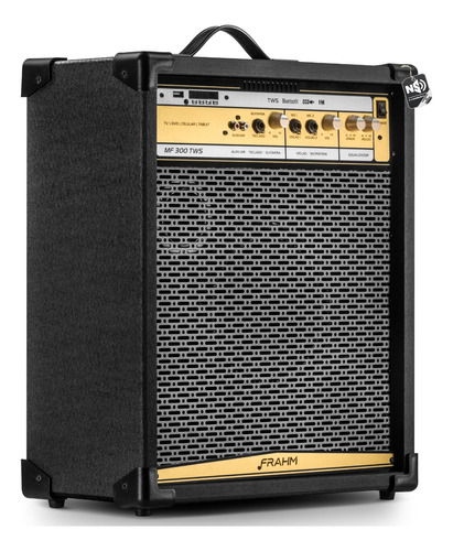 Caixa Frahm Amplificada Mf 300 Microfone/violão - P10 Bivolt
