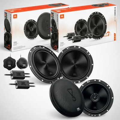 Kit Set De Medios 6.5 + Bocinas 6.5 Pulgadas Jbl Stage2 Gen2 | Meses sin interés