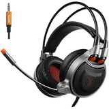 Auricular Gamer Sades Sa-929 Ps4/ Xbox/ Cel /pc / Makkax Color Naranja