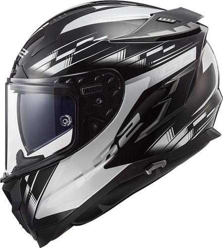 Casco Ls2 327 Challenger Gp Ruta Alta Gama Doble Visor - M D