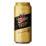 Cerveza Miller Genuine Draft Lata De 473ml Pack 12u